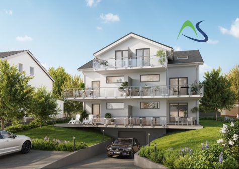 KfW 40 – ideal geschnittene Dachgeschosswohnung mit Balkon – als 2 oder 3 ZKB-Variante möglich, 93138 Lappersdorf / Kareth, Etagenwohnung